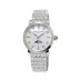 FREDERIQUE CONSTANT - Slim Line Ladies White Diamonds Moonphase St.Steel - Dámske hodinky 